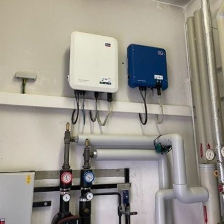 Fassadeninstallation für ein Bürogebäude