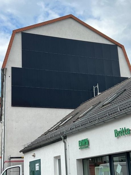 Fassadeninstallation